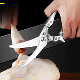Nożyce Kuchenne Stalowe do Mięsa, Drobiu, Ryb - Uniwersalne