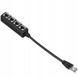 Rozdzielacz / Rozgałęźnik Phoneo® - 4x RJ45 - 1000 MB/s