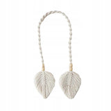 Upięcie do Zasłon i Firan - Lova Nest - Boho Liść Biały 1szt.