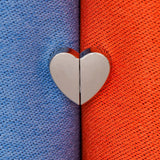 Upięcie do Zasłon i Firan - Lova Nest - Magnetyczne Serca 4szt.