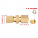 Złączka / Łącznik Przewodów Hamulcowych Ø4,75 mm (3/16”) M10 – Bez Zakuwania – 6 szt.