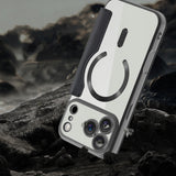 Etui Phoneo Flip z Klapką RFID do MagSafe do iPhone 17 Pro Max - Czarne