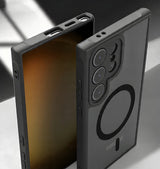 Etui Candy Matte do MagSafe do Samsung Galaxy S25 Ultra - Czarne