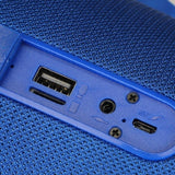 Głośnik BT TG534 - Radio, Mikrofon - Niebieski