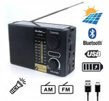 Głośnik BT Radio Solarne - Survivalowe Outdoor