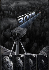 Fnirsi® Noktowizor Cyfrowy NVS-40 - Lornetka i Kamera 4K - 850nm