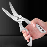 Nożyce Kuchenne Stalowe do Mięsa, Drobiu, Ryb - Uniwersalne