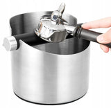 Odbijak / Knock Box Stalowy do Fusów po Kawie