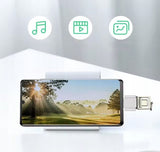 Adapter / Przejściówka Phoneo® (OTG) USB - USB-C - Czarny