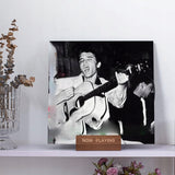 Stojak do Ekspozycji Płyt Winylowych - Drewniany