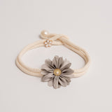 Upięcie do Zasłon i Firan - Lova Nest - Kwiatek Boho Szary 2szt.