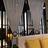 Upięcie do Zasłon i Firan - Lova Nest - Spinka Czarne Koło 2szt.