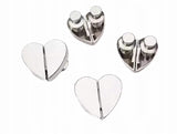 Upięcie do Zasłon i Firan - Lova Nest - Magnetyczne Serca 4szt.