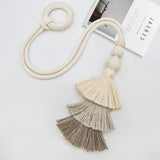 Upięcie do Zasłon i Firan - Lova Nest - Boho Sznur z Frędzlami 1szt.