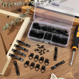 251 Zestaw Haczyki, Wieszaki, Śrubki do Obrazów, Ramek, Zdjęć