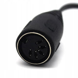 Kabel DIN 5-pin Żeński do 2x Wtyk RCA Cinch - 50cm