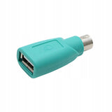 Adapter USB-A na PS/2 (mini DIN6) - USB Hi-Speed, Plug & Play