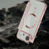 Etui Phoneo Flip z Klapką RFID do MagSafe do iPhone Air - Różowe