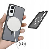 Etui Candy Matte do MagSafe do Samsung Galaxy S25 Edge - Czarne