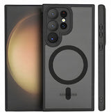 Etui Candy Matte do MagSafe do Samsung Galaxy S25 Ultra - Czarne