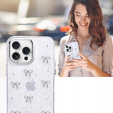 Etui Phoneo Glitter Bow - dedykowane dla Apple iPhone 16 Pro