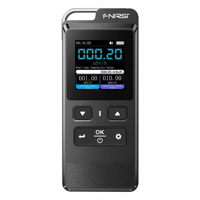 FNIRSI GC-02 Licznik Geigera-Müllera - 0-1000 μSv/h