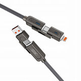 Kabel XO NB275 - 4w1 USB-C/Lightning + USB-C/USB - 1 metr