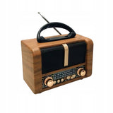 Radio Retro AM FM SW z Anteną, Głośnik BT (v2) - Bluetooth 5.0