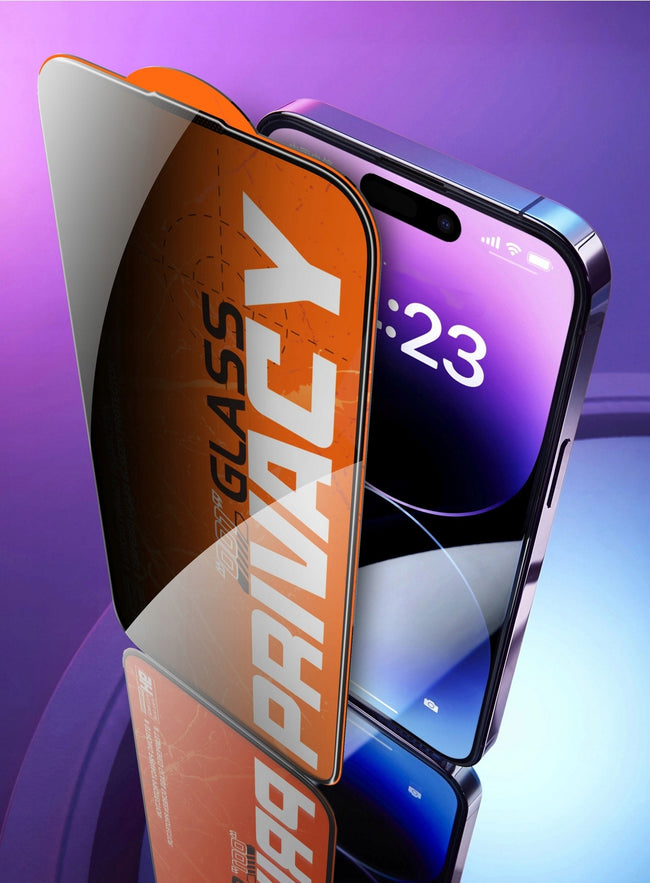 Szkło Hartowane (9H) na Ekran Prywatyzujące - Apple iPhone Air