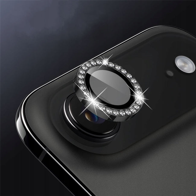 Ring z Cyrkoniami na obiektyw iPhone Air - szkło hartowane 9H
