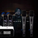 Bezprzewodowy System Mikrofonowy XLR z Technologią UHF 2 do 1