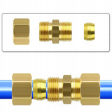 Złączka / Łącznik Przewodów Hamulcowych Ø4,75 mm (3/16”) M10 – Bez Zakuwania – 6 szt.