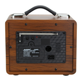 Radio Retro FM z Anteną, Głośnik BT, Powerbank 3w1