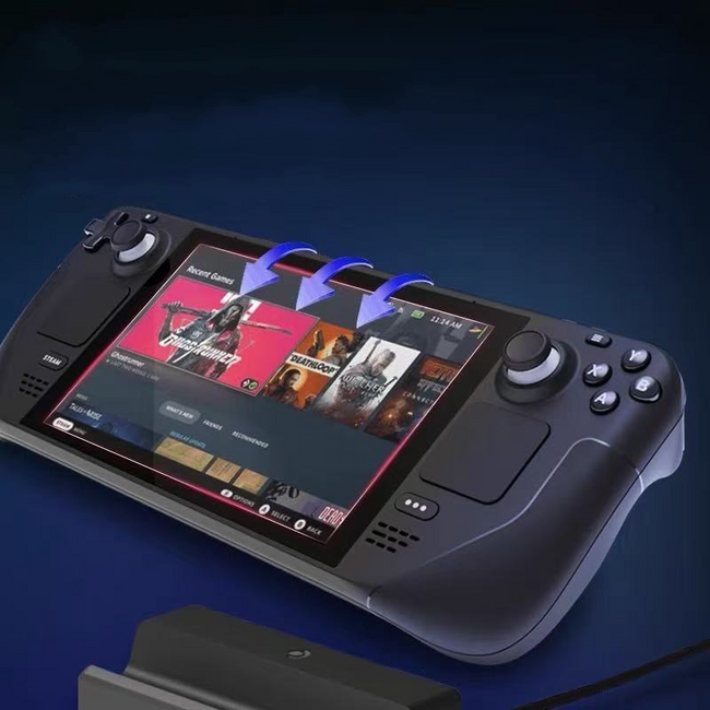 Szkło Hartowane 9H na Wyświetlacz do Valve Steam Deck