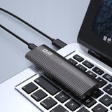 Obudowa z Adapterem do Dysków DM M.2 NVME i SSD na USB-C i USB-A