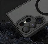 Etui Candy Matte do MagSafe do Samsung Galaxy S25 Ultra - Czarne