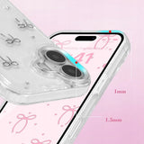 Etui Phoneo Glitter Bow - ultracienkie TPU dla Apple iPhone 17