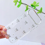 Etui Phoneo Glitter Bow - ultracienkie TPU dla Apple iPhone Air