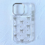 Etui Phoneo Glitter Bow - Apple iPhone 17 Pro