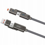 Kabel XO NB275 - 4w1 USB-C/Lightning + USB-C/USB - 1 metr