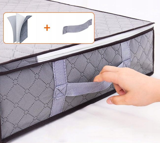 Organizer Torba do Przechowywania Ubrań, Pościeli, Kołdry - 35L