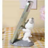 Stojak Na Telefon - Biały Miś