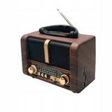 Radio Retro AM FM SW z Anteną, Głośnik BT (v1)