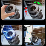 Uchwyt Magnetyczny Obrotowy na Telefon do Samochodu z Przyssawką Próżniową