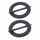 Upięcie do Zasłon i Firan - Lova Nest - Spinka Czarne Koło 2szt.