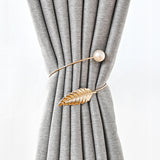 Upięcie do Zasłon i Firan - Lova Nest - Złote Pióro 1szt.