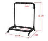 Stojak na 3 Gitary Metalowy z Pianką Ochronną Multi Display Stand