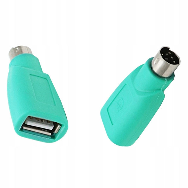 Adapter USB-A na PS/2 (mini DIN6) - USB Hi-Speed, Plug & Play