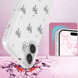 Etui Phoneo Glitter Bow - ultracienkie TPU dla Apple iPhone 17