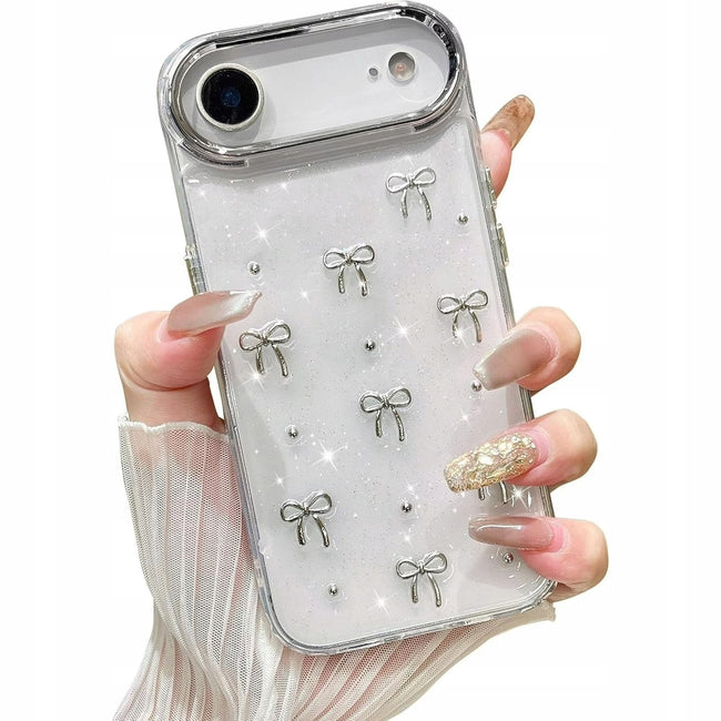 Etui Phoneo Glitter Bow - ultracienkie TPU dla Apple iPhone Air